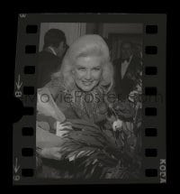 9m562 GINGER ROGERS group of 4 2x2 negatives 1976 meeting Mrs. Abe Beame, wife of New York mayor!