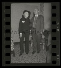 9m563 MARLENE DIETRICH group of 4 2x2 negatives 1972 in New York to film her first TV special!