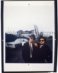 9m206 BLUES BROTHERS 8x10 transparency 1980 photo of John Belushi & Dan Aykroyd used on the posters!