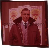 9m309 GOLDFINGER group of 5 4x5 transparencies 1964 Connery as James Bond, Frobe, Eaton, Blackman!