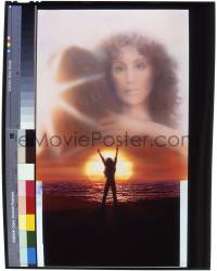 9m255 MASK 8x10 transparency 1985 Cher, Eric Stoltz, Peter Bogdanovich, image used on the posters!