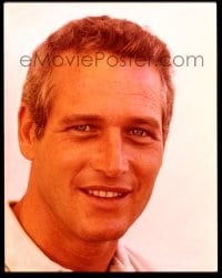 9m426 PAUL NEWMAN 4x5 transparency 1969 great portrait as race car driver when he made Winning!