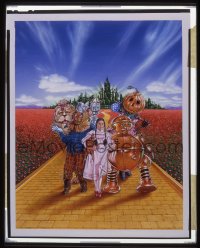 9m429 RETURN TO OZ 4x5 transparency 1985 rejected video release poster & cassette box image!