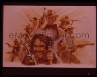 9m311 REVENGERS group of 5 4x5 transparencies 1972 William Holden, Woody Strode, Borgnine, Jung art!