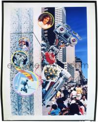 9m270 SHORT CIRCUIT 2 8x10 transparency 1988 great image of robot Johnny Five used on the posters!