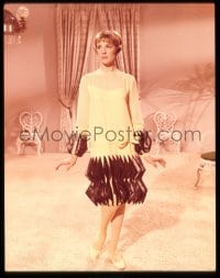9m329 THOROUGHLY MODERN MILLIE group of 3 4x5 transparencies 1967 Julie Andrews in wild outfits!