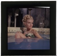 9m469 VENGEANCE OF SHE 3x3 transparency 1968 Hammer fantasy, sexy naked Olinka Berova in bath!