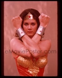 9m458 WONDER WOMAN 4x5 transparency 1970s Lynda Carter as the beautiful DC Comics superhero!