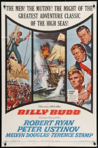 9p105 BILLY BUDD 1sh 1962 Terence Stamp, Robert Ryan, mutiny & high seas adventure!