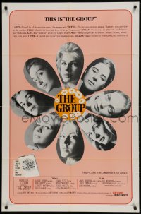 9p385 GROUP style A 1sh 1966 Candice Bergen, Joan Hackett, Elizabeth Hartman, Jessica Walter & more!