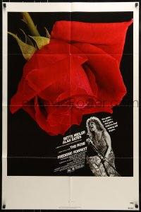 9p745 ROSE 1sh 1979 different portrait of Bette Midler in unofficial Janis Joplin biography!