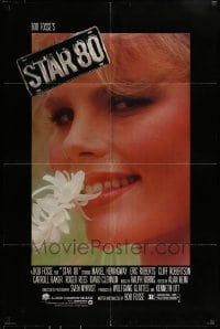 9p829 STAR 80 1sh 1984 Mariel Hemingway as Playboy Playmate of the Year Dorothy Stratten!