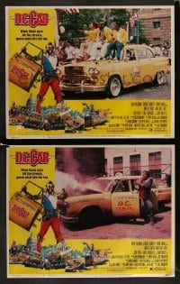 9r885 D.C. CAB 2 LCs 1983 great Drew Struzan border art of angry Mr. T with torn-off cab door!