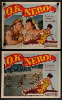9r949 O.K. NERO 2 LCs 1953 it's a sexy Roman carnival of roaring spectacle & fun!