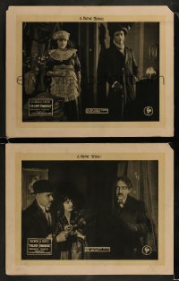 9r992 VELVET FINGERS 2 chapter 3 LCs 1920 George Seitz & Courtot, The Hand from Behind The Door!