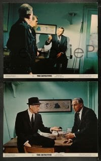 9r494 DETECTIVE 7 color 11x14 stills 1968 Frank Sinatra as gritty NYC cop, Jacqueline Bisset!