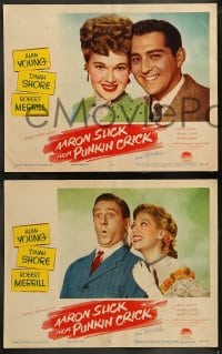 9r025 AARON SLICK FROM PUNKIN CRICK 8 LCs 1952 Alan Young, Dinah Shore, Robert Merrill, musical!