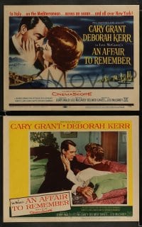 9r034 AFFAIR TO REMEMBER 8 LCs 1957 Cary Grant & Deborah Kerr, Leo McCarey classic!