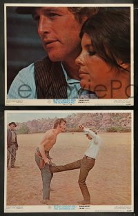 9r547 BUTCH CASSIDY & THE SUNDANCE KID 6 LCs 1969 Paul Newman, Robert Redford, Ross!