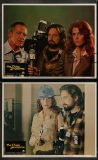 9r096 CHINA SYNDROME 8 LCs 1979 Jack Lemmon, Jane Fonda, Michael Douglas, nuclear meltdown thriller!