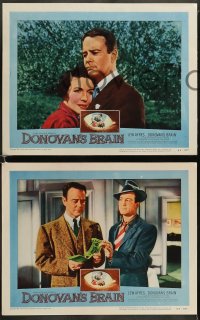 9r617 DONOVAN'S BRAIN 5 LCs 1953 Lew Ayres, Steve Brodie, from the novel by Curt Siodmak!