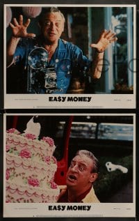 9r124 EASY MONEY 8 LCs 1983 wacky images of screwball Rodney Dangerfield!