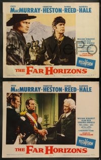 9r620 FAR HORIZONS 5 LCs 1955 Heston & MacMurray as Lewis & Clark + Donna Reed as Sacagawea!
