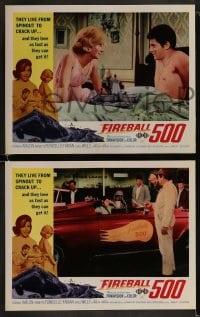 9r137 FIREBALL 500 8 int'l LCs 1966 Frankie Avalon & sexy Annette Funicello, stock car racing images