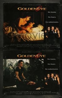 9r624 GOLDENEYE 5 LCs 1995 Pierce Brosnan as Bond, Izabella Scorupco, sexy Famke Janssen!