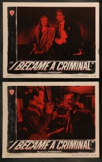 9r499 I BECAME A CRIMINAL 7 LCs 1948 Alberto Cavalcanti's They Made Me a Fugitive, Trevor Howard!