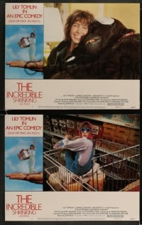 9r211 INCREDIBLE SHRINKING WOMAN 8 LCs 1980 Joel Schumacher directed, Lily Tomlin, Charles Grodin!