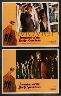9r215 INVASION OF THE BODY SNATCHERS 8 LCs 1978 Donald Sutherland, classic sci-fi remake!