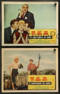 9r714 IT HAPPENED TO JANE 4 LCs 1959 pretty Doris Day, Jack Lemmon, Ernie Kovacs, Steve Forrest!