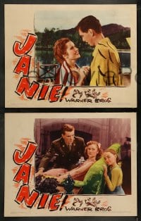 9r501 JANIE 7 LCs 1944 Michael Curtiz, Joyce Reynolds is the gleam in the eye of every G.I.!
