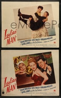 9r505 LADIES' MAN 7 LCs 1946 Eddie Bracken, Cass Daley & Virginia Welles in jewelry store!