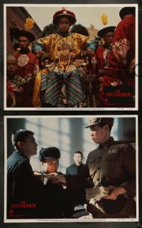 9r628 LAST EMPEROR 5 LCs 1987 Bernardo Bertolucci epic, Chinese leader John Lone!