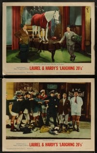 9r719 LAUREL & HARDY'S LAUGHING '20s 4 LCs 1965 90 minutes of movie-making mirth & madness!