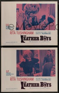 9r231 LEATHER BOYS 8 LCs 1966 Rita Tushingham in English motorcycle sexual conflict classic!