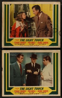 9r721 LIGHT TOUCH 4 LCs 1951 Stewart Granger, Pier Angeli, George Sanders
