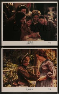 9r240 LITTLE WOMEN 8 LCs 1994 Wynona Ryder, Christian Bale, Samantha Mathis, Kirsten Dunst, Danes!