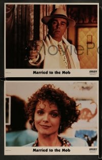 9r258 MARRIED TO THE MOB 8 LCs 1988 Michelle Pfeiffer, Matthew Modine, Dean Stockwell, Alec Baldwin