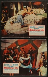 9r513 MURDERERS' ROW 7 LCs 1966 images of spy Dean Martin as Matt Helm & sexy Ann-Margret!