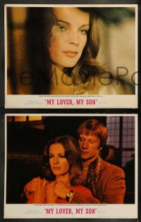 9r274 MY LOVER MY SON 8 LCs 1970 sexy Romy Schneider seduces her own son Dennis Waterman!