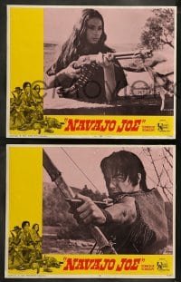 9r279 NAVAJO JOE 8 LCs 1967 directed by Sergio Corbucci, Burt Reynolds as Native American Indian!