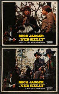 9r280 NED KELLY 8 LCs 1970 Mick Jagger as legendary Australian bandit, Tony Richardson!