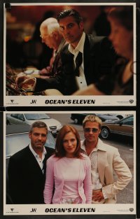 9r582 OCEAN'S 11 6 LCs 2001 Steven Soderbergh, George Clooney, Brad Pitt, Don Cheadle!
