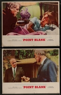 9r586 POINT BLANK 6 LCs 1967 cool images of Lee Marvin, Angie Dickinson, John Boorman film noir!