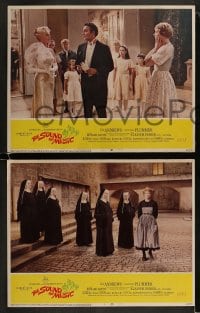 9r379 SOUND OF MUSIC 8 LCs 1966 Rodgers & Hammerstein classic, Julie Andrews, Plummer & top cast!