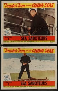 9r661 TRADER TOM OF THE CHINA SEAS 5 chapter 1 LCs 1954 Republic serial, Sea Saboteurs!