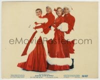 9s039 WHITE CHRISTMAS color 8x10 still 1954 Bing Crosby, Danny Kaye, Rosemary Clooney & Vera-Ellen!